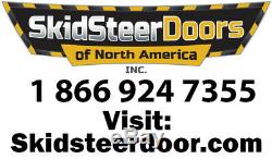 1/2 New Holland LEXAN Lx885 Skid Steer door and sides. Cab Aftermarket. Loader
