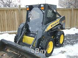 1/2 New holland LEXAN LS160 to LS190 Skid Steer door and sides. Cab loader