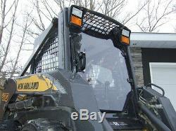 1/2 New holland LX665 to LX865 Skid Steer door and sides. Aftermarket Cab + Door