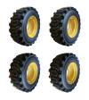 1 or 4-12-16.5 SSB331 Skid Steer Tires/Rims for New Holland L175 & more -12X16.5