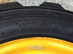 10-16.5 Carlisle Ultra Guard Skid Steer Tires/wheels/rims for New Holland10X16.5