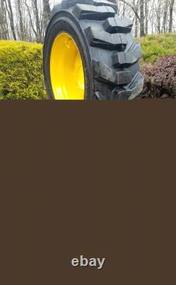 10-16.5 GRD FRC 400 Ultra Skid Steer Tires on Wheels for New Holland (6LUG)