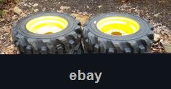 10-16.5 GRD FRC 400 Ultra Skid Steer Tires on Wheels for New Holland (6LUG)