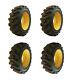 10-16.5 Galaxy Muddy Buddy Skid Steer Tires/Rims for New Holland 10X16.5 (6 LUG)