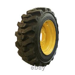 10-16.5 Galaxy Muddy Buddy Skid Steer Tires/Rims for New Holland 10X16.5 (6 LUG)