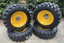 10-16.5 SKS-9 Skid Steer Tires/Rims for New Holland & more-10X16.5(SKS753 STYLE)