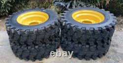 10-16.5 SKS-9 Skid Steer Tires/Rims for New Holland & more-10X16.5(SKS753 STYLE)