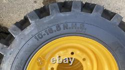 10-16.5 SKS-9 Skid Steer Tires/Rims for New Holland & more-10X16.5(SKS753 STYLE)