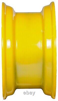 10x16.5 Skid Steer Rim (16.5x8.25) 4 3/8 Offset NEW HOLLAND Yellow