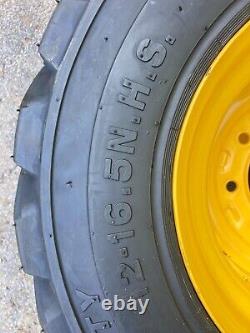 12-16.5 HD Skid Steer Tires/Wheels/Rims-for New Holland-12X16.5-Forerunner SKS-8