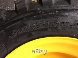 12-16.5 NEW Skid Steer Tires/Wheels/Rims New Holland L175, L221, L223, L225, L230