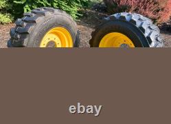 12-16.5 SKS-1 Skid Steer Tires/Rims for New Holland L225 & more-14PLY-12X16.5