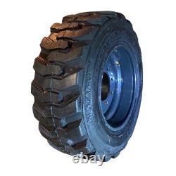 12-16.5 SKS-1 Skid Steer Tires/Wheels/Rims -Case, New Holland, Gray-12X16.5 14PLY