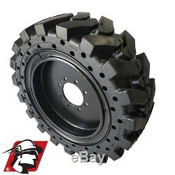 12x16.5 Maxmizer GT Tire Solid Skid Steer Tire 4xTire/Wheels NEW HOLLAND 12-16.5