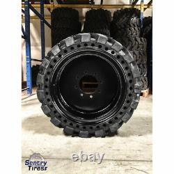 12x16.5 Sentry Tire Skid Steer Solid Tires 1 with Wheel for NEW HOLLAND 12-16.5