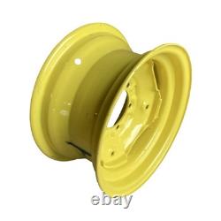 15X8X6 TITAN USA Skid Steer Wheel/Rim for New Holland-6lug, fits 27X10.50-15Tires