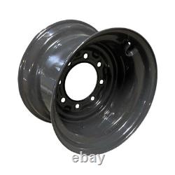 16.5X9.75,8 Lug Gray Skid Steer Wheel/Rim for Case, New Holland&more-12-16.5 Tire