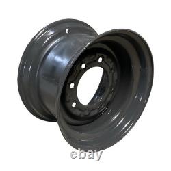 16.5X9.75,8 Lug Gray Skid Steer Wheel/Rim for Case, New Holland&more-12-16.5 Tire