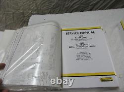 2 Service Manuals New Holland 200 Series Skid Steer L230 C238 Tier 4B #47685160