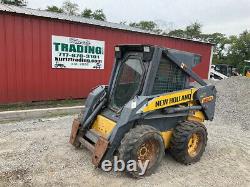 2000 New Holland LS160 Skid Steer Loader with Cab PLEASE READ DESCRIPTION