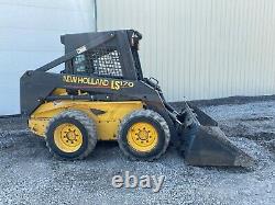 2003 New Holland Ls170 Skid Steer, Orops, Aux Hyd, 1195 Hrs, 52 HP Pre-emissions