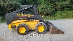 2003 New Holland Ls180 Skid Steer Two Speed Low Hours Very Nice In Pa! Finance