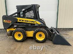 2007 New Holland L175 Skid Steer, Orops, Aux Hyd, Hand/foot Controls, 1552 Hours