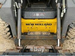2007 New Holland L175 Skid Steer, Orops, Aux Hyd, Hand/foot Controls, 1552 Hours
