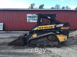 2008 New Holland C175 Compact Track Skid Steer Loader with 2 Spd High Flow