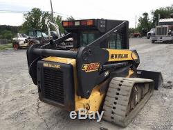 2008 New Holland C185 Compact Track Skid Steer Loader with Cab CHEAP