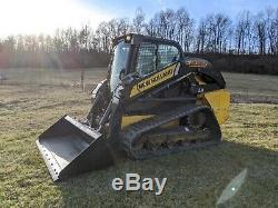2014 New Holland C238 Compact Track Skid Steer Loader 2 Speed High-Flow Machine