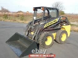 2014 New Holland L218 Skid Steer, Orops, Aux Hydraulics, 2 Speed, 903 Hrs