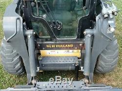 2014 New Holland L220 Skid Steer, Erops, Heat/ac, 2 Spd, Aux Hydraulics, 465 Hrs