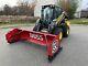 2018 New Holland Skid Steer Loader-8 Boss Snow Pusher -139 Hour-2 Speed-Aux Hyd