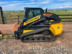 2022 New Holland C337 Track Skid Steer Loader 74HP 277Hrs High-Flow Cab