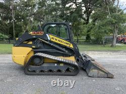 2022 New Holland C345 Skid Steer Loader A/c 839 Hours High Flow Loaded