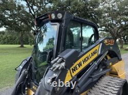 2022 New Holland C345 Skid Steer Loader A/c 839 Hours High Flow Loaded