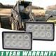2LED Work Lights For New Holland Skid Steer L185 L190 L250 L255 L465 L565 L865