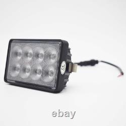 2PCS LED Work Lights For New Holland Skid Steer L185 L190 L250 L255 L465 9844418