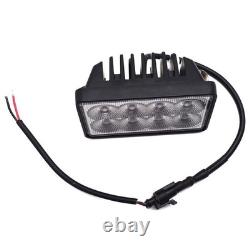 2PCS LED Work Lights For New Holland Skid Steer L185 L190 L250 L255 L465 9844418