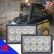 2X LED Work Light For New Holland Skid Steer LX465 LX485 LX565 LX665 LX865 LX885