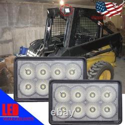 2X LED Work Light For New Holland Skid Steer LX465 LX485 LX565 LX665 LX865 LX885