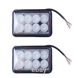 2X LED Work Light For New Holland Skid Steer LX465 LX485 LX565 LX665 LX865 LX885