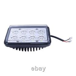 2X LED Work Light For New Holland Skid Steer LX465 LX485 LX565 LX665 LX865 LX885