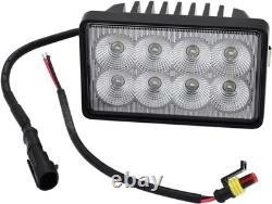 2X LED Work Light For New Holland Skid Steer LX465 LX485 LX565 LX665 LX865 LX885