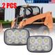 2x LED Head Light To Fit Case IH Ford New holland Skid Steer Replaces 84306337