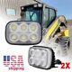 2x LED Head Light To Fit Case IH Ford New holland Skid Steer Replaces 84306337