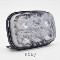 2x LED Head Light To Fit Case IH Ford New holland Skid Steer Replaces 84306337