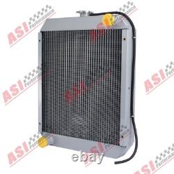 3-Row Aluminum Radiator for Ford New Holland Skid Steer LS180, LX865 LX885 L865