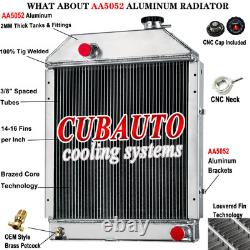 3 Row Radiator Fits New Holland Skid Steer L555 L554 John Deere 675 #mg771716